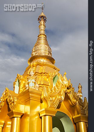 
                Myanmar, Shwedagon, Shwedagon Pagode                   