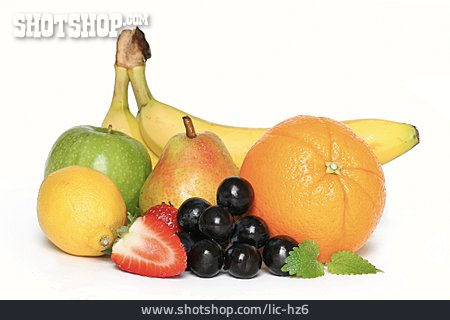 
                Gesunde Ernährung, Obst, Fruchtmischung                   