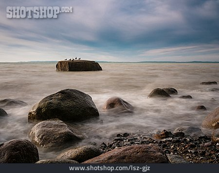 
                Stein, Ostseeküste, Stubbenkammer                   