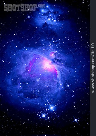 
                Universum, Galaxie, Orionnebel                   