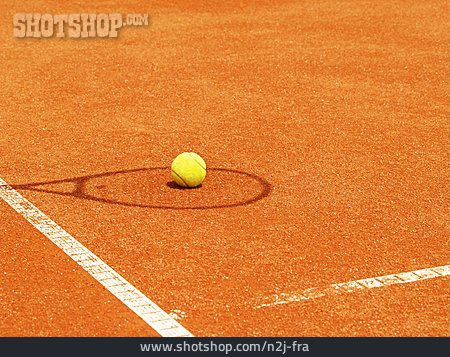 
                Schatten, Tennisball, Tennisschläger                   