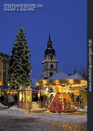 
                Weihnachtsmarkt, Erbach                   