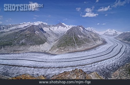 
                Gletscher, Aletschgletscher                   