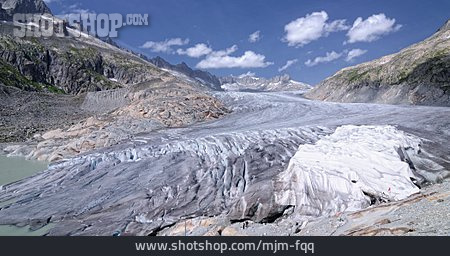
                Gletscher, Rhonegletscher                   