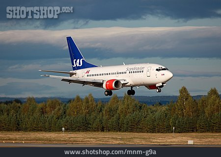 
                B-737, Scandinavian Airlines                   