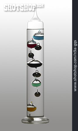 
                Thermometer, Galileo-thermometer                   