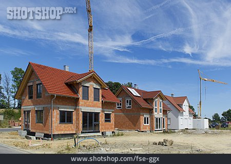 
                Row House, Building Construction, Construction Site                   