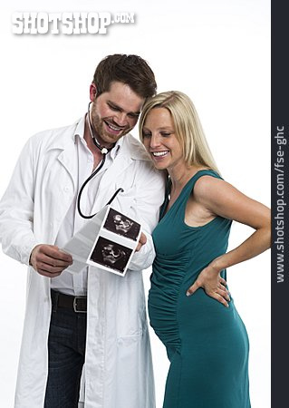 
                Ultraschallbild, Schwangerschaft, Frauenarzt                   