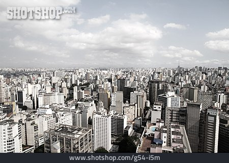 
                Hochhaus, Großstadt, Häusermeer, Sao Paulo                   