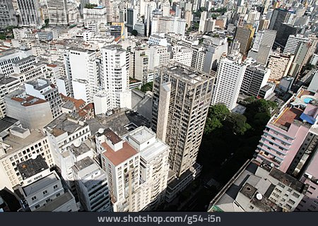 
                Hochhaus, Häusermeer, Sao Paulo                   