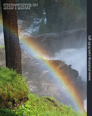 
                Regenbogen, Krimmler Wasserfälle                   