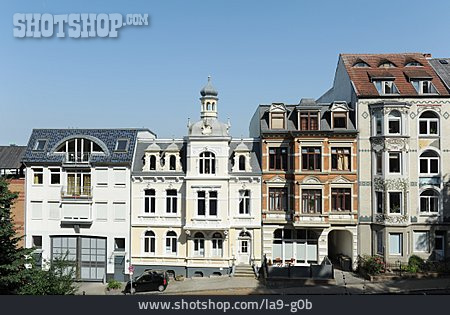 
                Flensburg, Häuserreihe                   