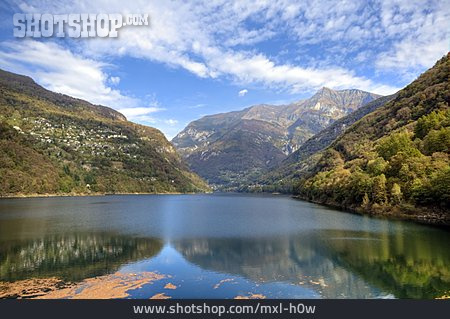 
                Speichersee, Valle Verzasca, Lago Di Vogorno                   