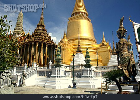 
                Tempel, Königspalast, Wat Phra Kaeo, Großer Palast                   