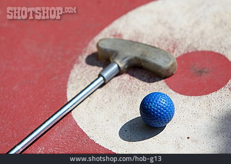 
                Golfschläger, Golfball, Minigolf                   