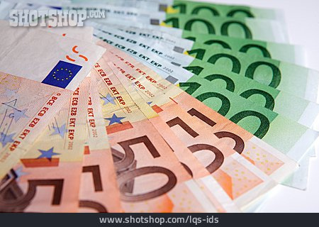 
                Euro, Euroschein, Geldfächer                   