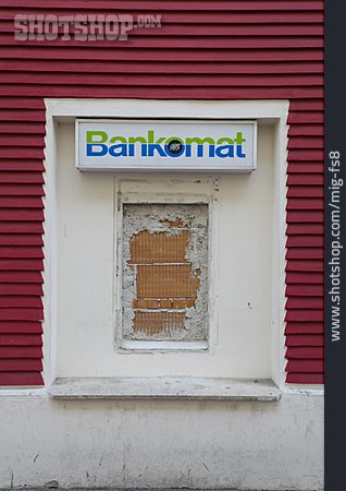 
                Geldautomat, Finanzkrise                   