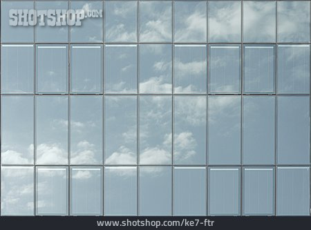 
                Glasfassade, Fensterfront                   