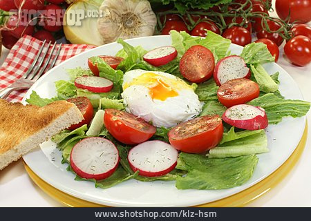 
                Blattsalat, Verlorene Eier                   