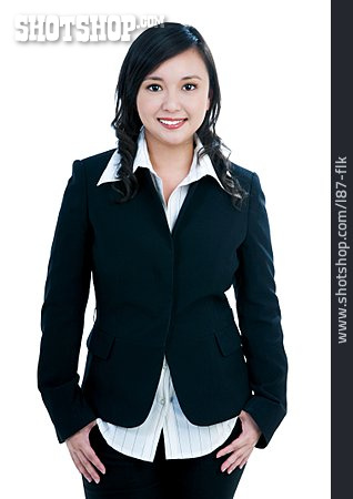 
                Geschäftsfrau, Büroangestellte, Chinesin                   