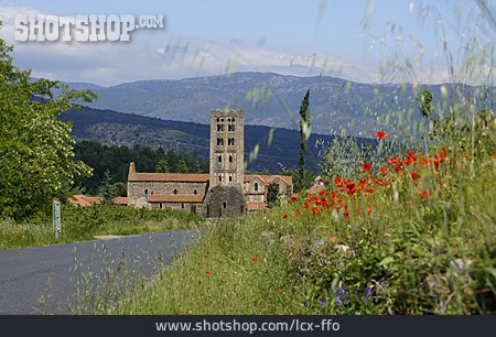 
                Kloster, Pyrenäen, Saint-michel-de-cuxa                   
