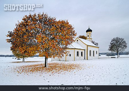 
                Bavaria, Chapel, Raisting, St. Johann                   