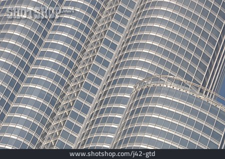 
                Moderne Baukunst, Glasfassaden, Burj Khalifa                   