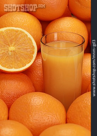 
                Orange, Orangensaft                   