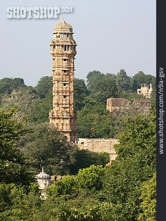 
                Turm, Festungsanlage, Vijay Stambh                   