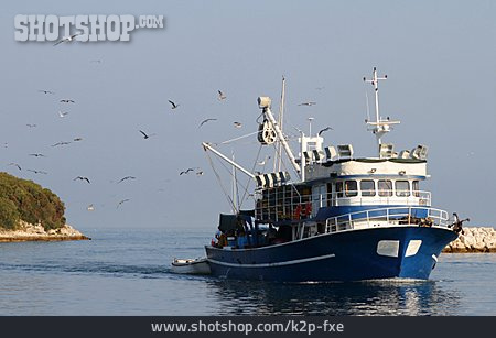 
                Fischfang, Fischerboot, Fischereiwesen                   