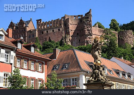 
                Ruine, Heidelberg, Heidelberger Schloss                   