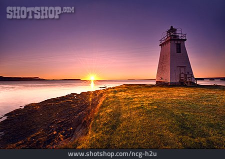 
                Leuchtturm, New Brunswick, Dalhousie Lighthouse                   