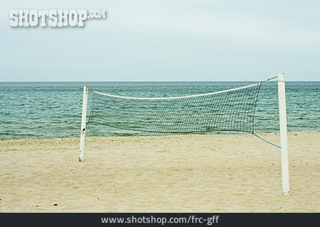 
                Beachvolleyball, Volleyballnetz                   