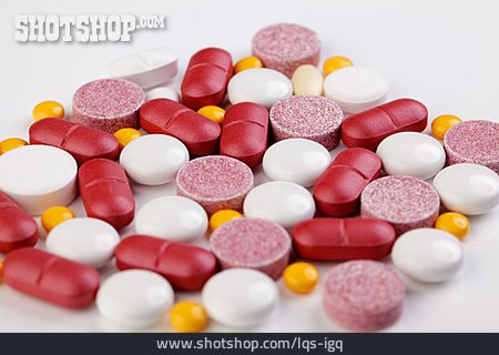 
                Medikament, Tablette, Pillen, Medikamentenmissbrauch                   