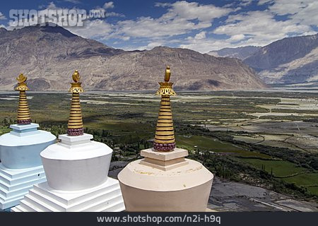 
                Buddhismus, Kloster, Stupa                   