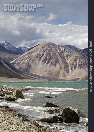 
                Indien, Ladakh, Kashmir, Nordindien, Pangong Tsho                   