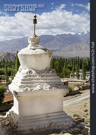 
                Kloster, Ladakh, Chörten                   
