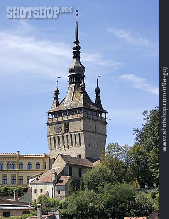 
                Rumänien, Schäßburg, Stundturm                   