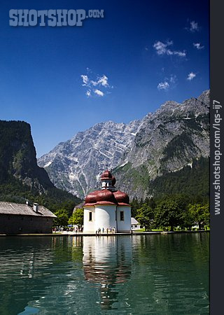 
                Königssee, St. Bartholomä, Wallfahrtsort                   