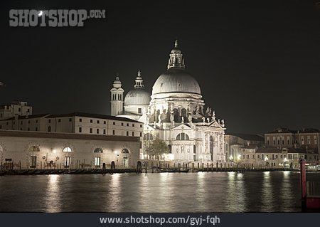 
                Kirche, Kathedrale, Venedig, Santa Maria Della Salute                   