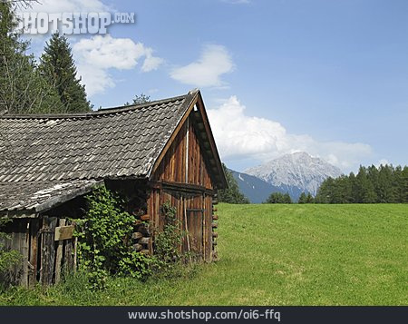 
                Idylle, Holzhütte, Almhütte                   