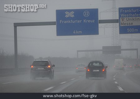 
                Autobahn, Schlechtwetter                   