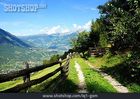 
                Feldweg, Südtirol, Passeiertal                   