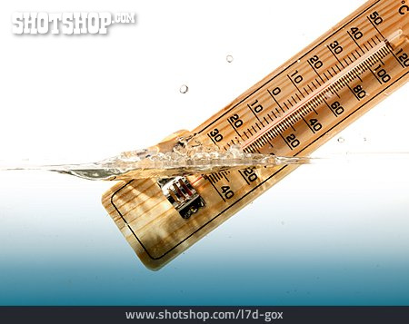 
                Messen, Eintauchen, Thermometer                   