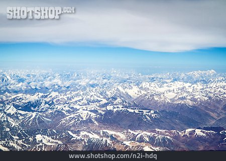 
                Luftaufnahme, Himalaya                   