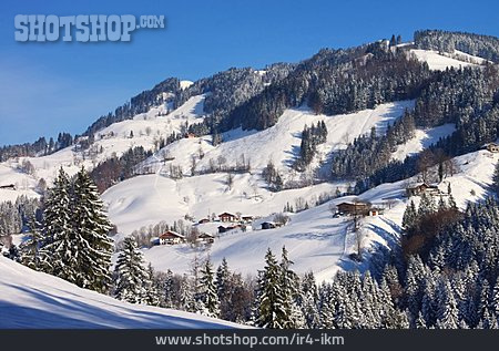 
                Winter, Bayern, Alm, Chiemgau                   