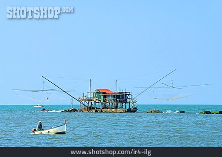 
                Fischfang, Fischerhaus                   