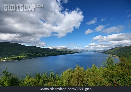
                See, Schottland, Loch Carron                   
