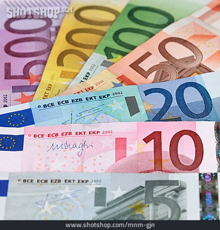 
                Euro, Euroschein                   