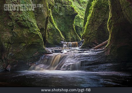 
                Wasserfall, Devils Pulpit, Finnich Glen                   